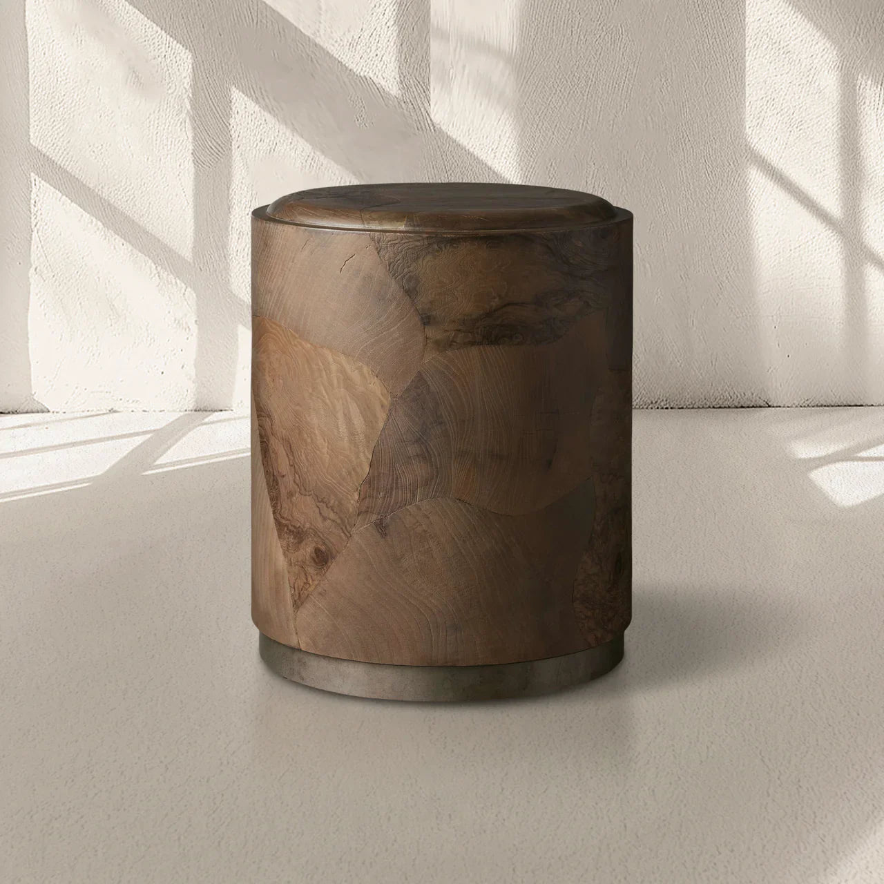 Tango Round Plinth End Table