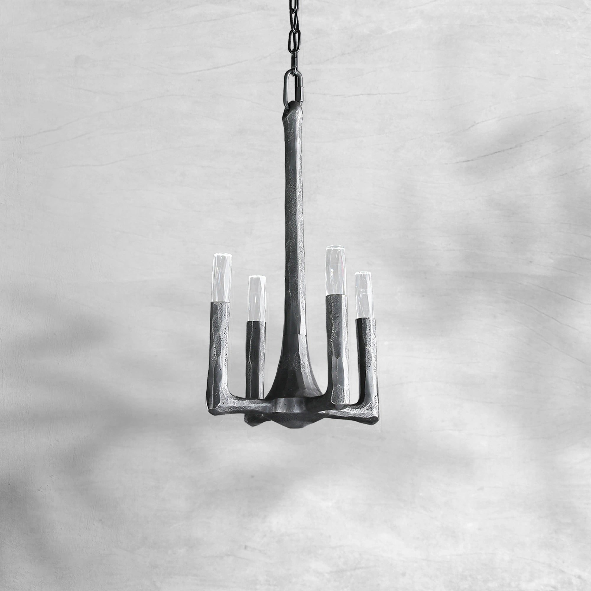 Thaddeas Modern Forged Pendant Light 12"