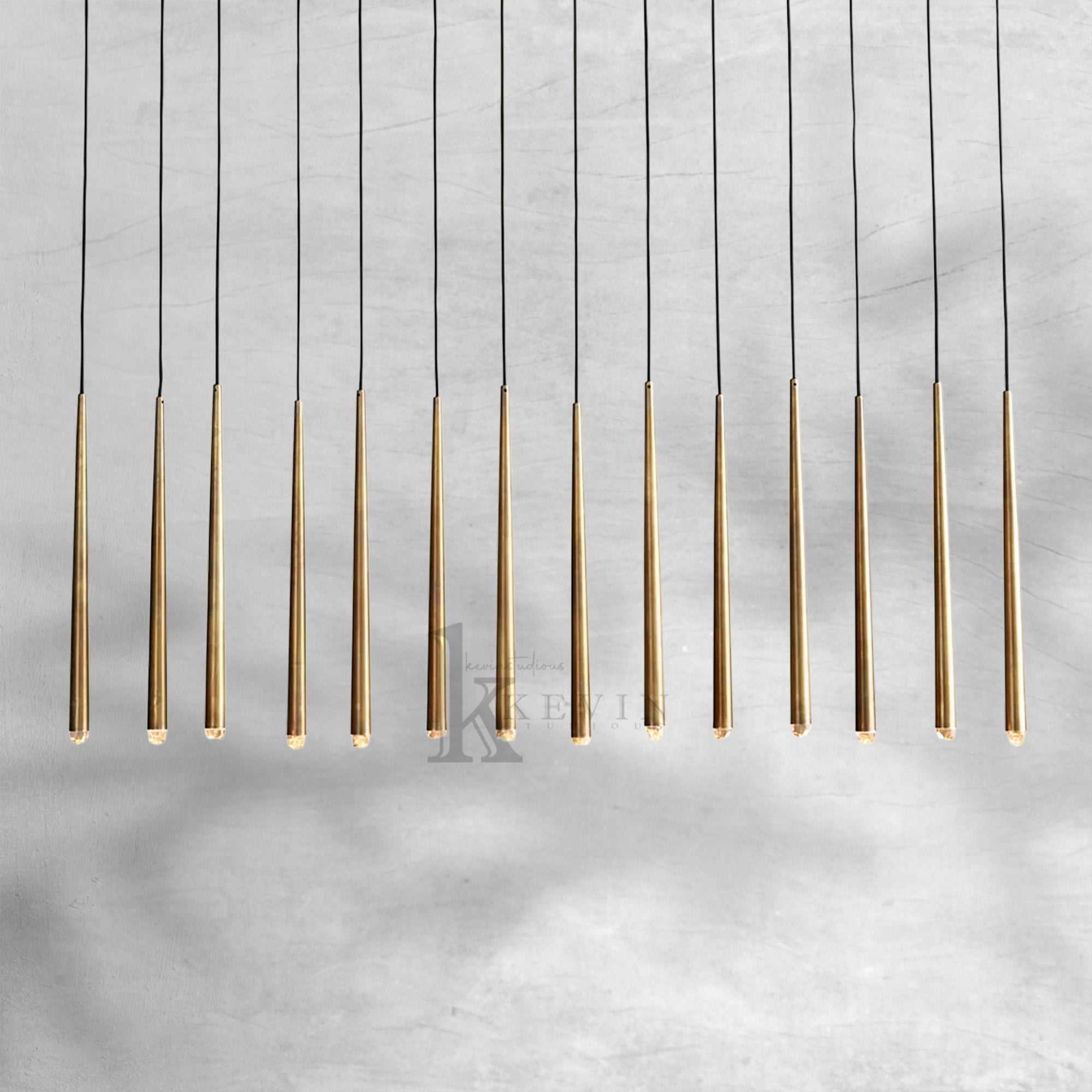 Aquitain Modern Linear Chandelier 60", 72"