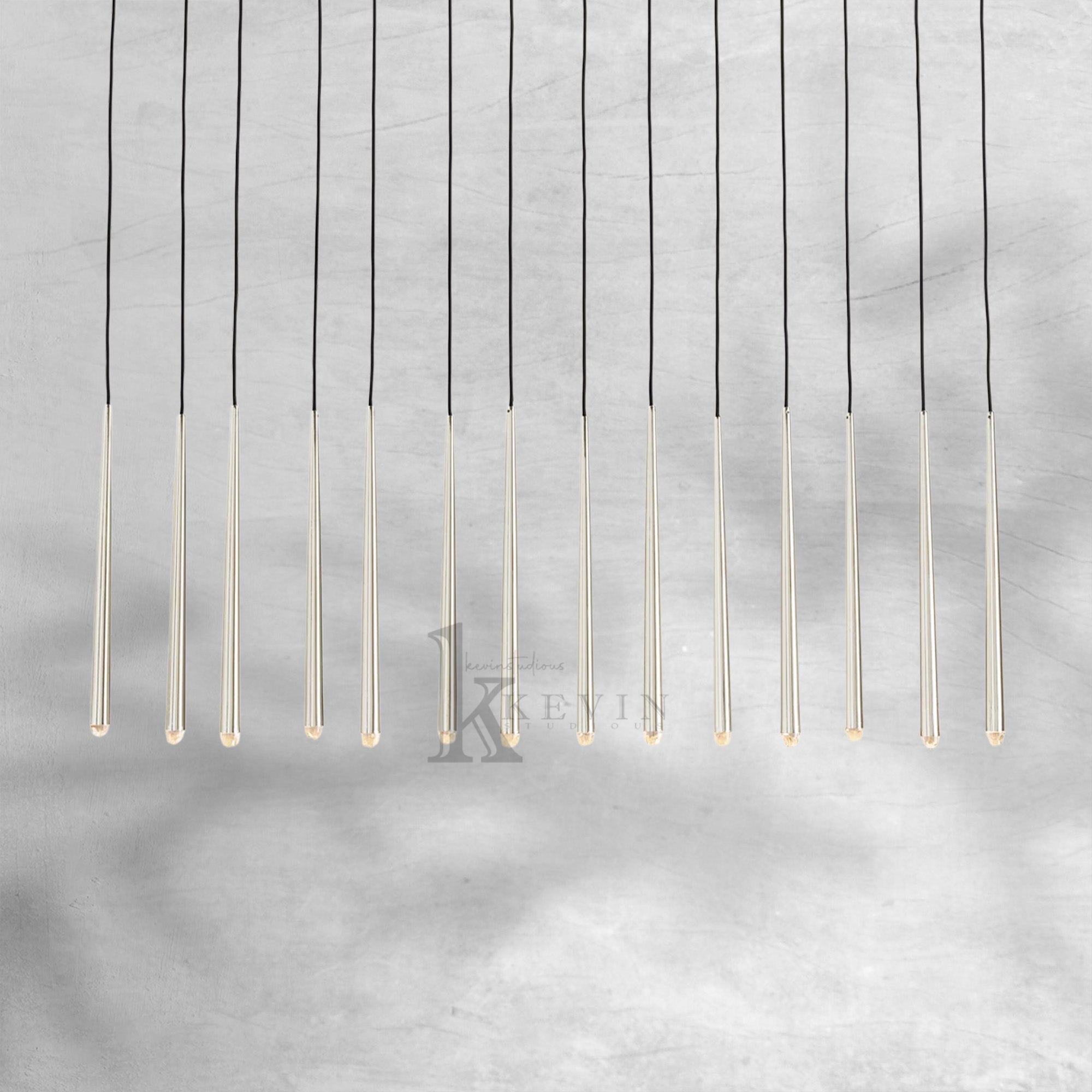 Aquitain Modern Linear Chandelier 60", 72"