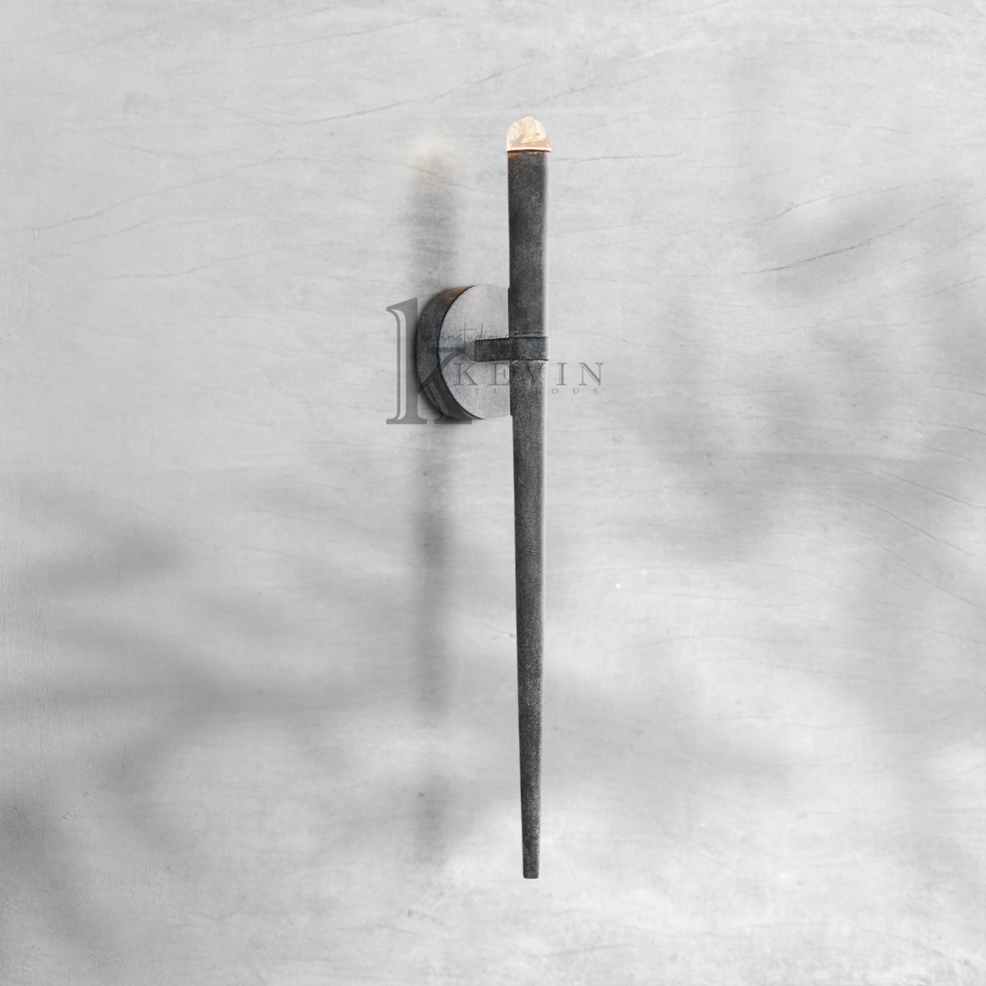 Aquitain Modern Torch Wall Sconce