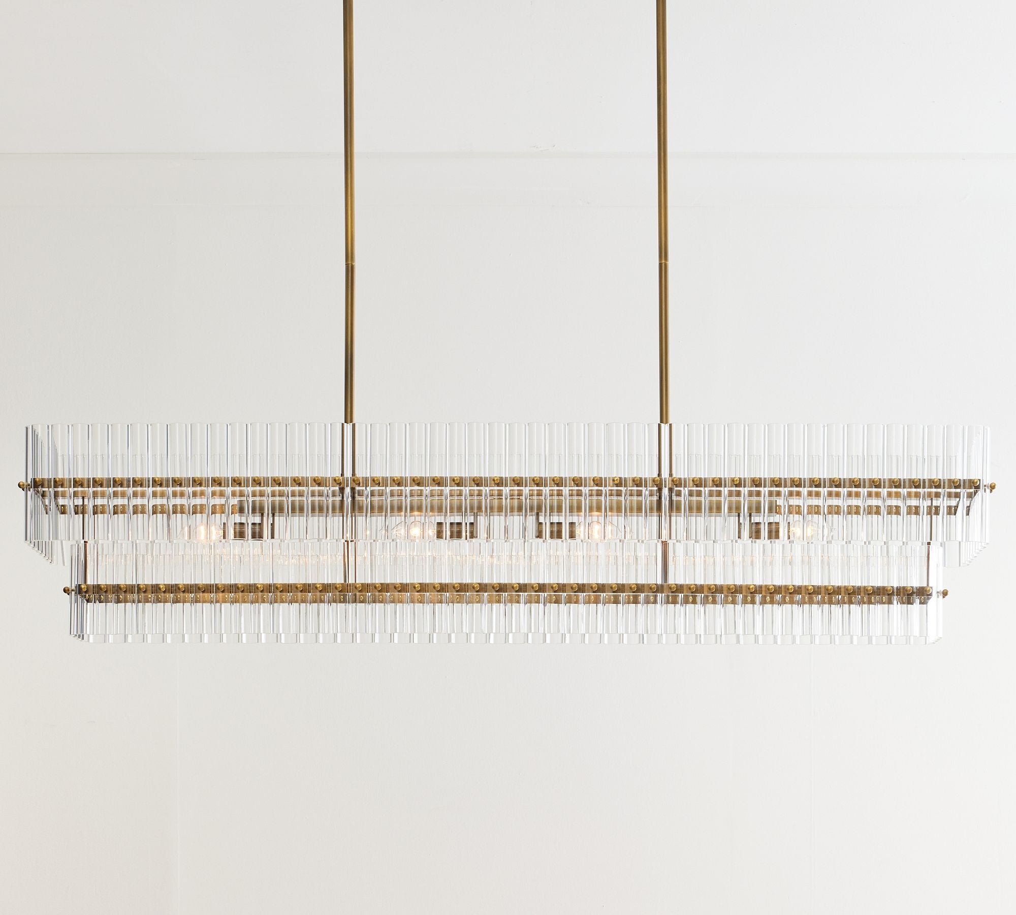 Molly Crystal Linear Chandelier Chandelier Kevin Studio   