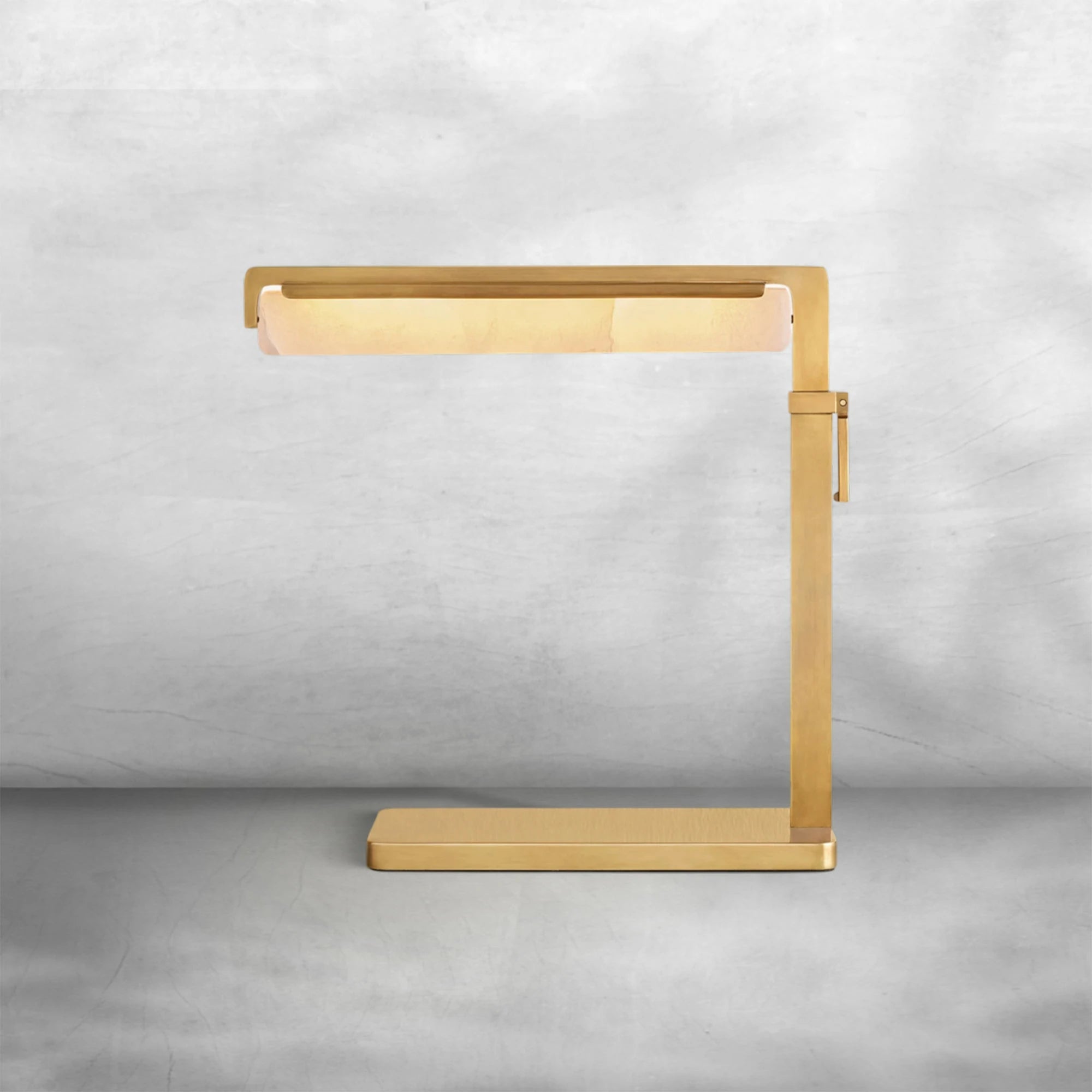 Auduban Alabaster Task Table Lamp