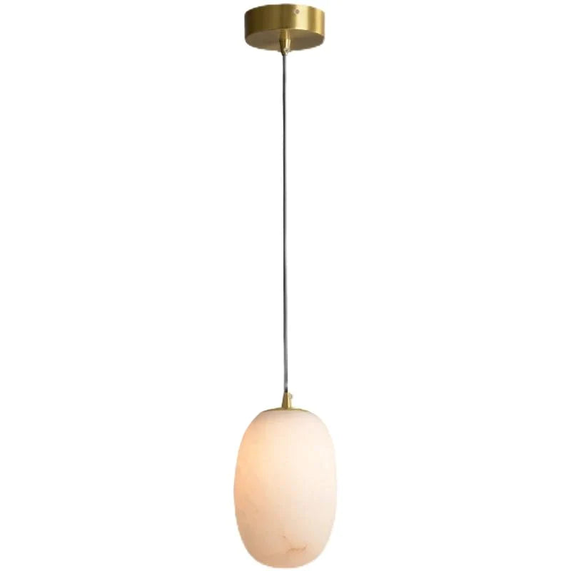 José  Modern Real Alabaster Pendant Lighting Beside Bed,  Dining Table Pendant Pendant Light Kevin Studio Inc Big  