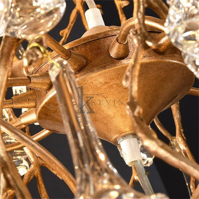 Randy Large Tree Branch Chandelier For High Ceiling Branch Chandelier Kevin Studio Inc   