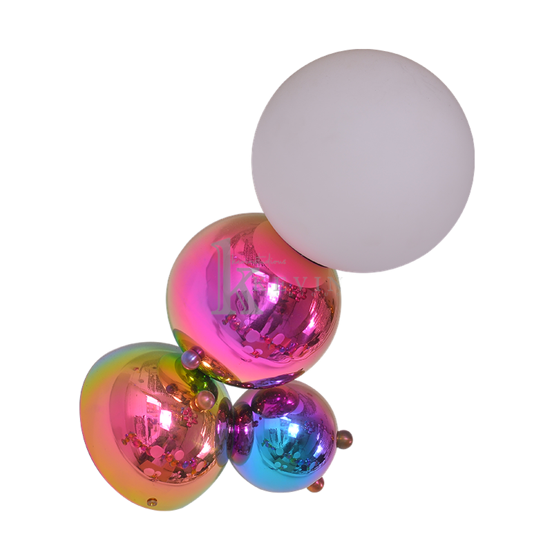 Single Light Colorful Bubble Hallway Wall Sconces Wall Lamp Kevin Studio Inc   