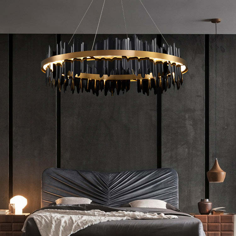 Victoria Modern Ring Round Chandelier For Living Room Chandelier Kevin Studio Inc   