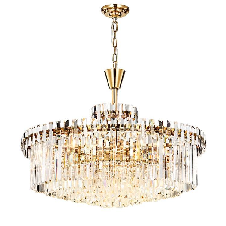 Phyllar Moern Crystal Round Chandelier 60" Chandeliers Kevin Studio Inc   