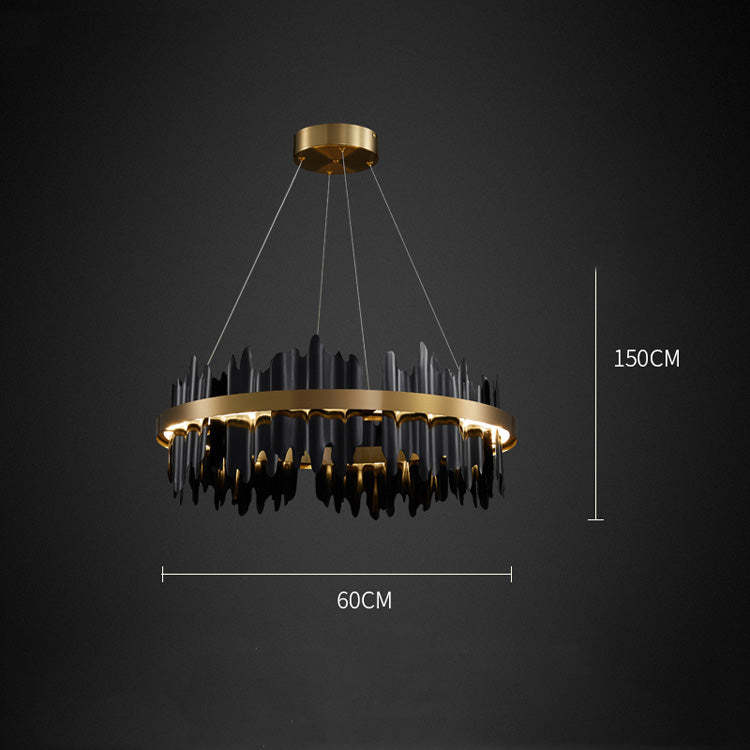 Victoria Modern Ring Round Chandelier For Living Room Chandelier Kevin Studio Inc   