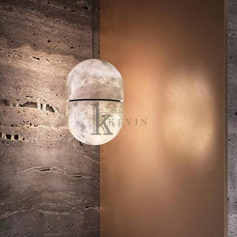 Koltin Alabaster Symmetry Pendant Light, Island Mini Pendant Light  Kevin Studio Inc   