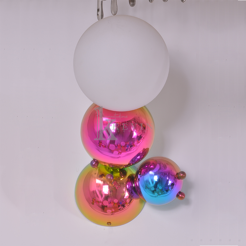 Single Light Colorful Bubble Hallway Wall Sconces Wall Lamp Kevin Studio Inc   