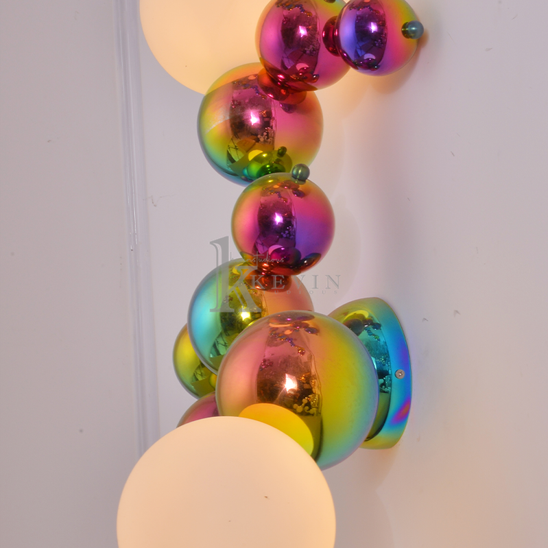 Colorful Bubble Hallway Wall Sconces Wall Lamp Kevin Studio Inc   