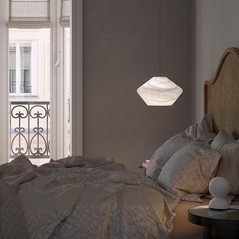 Alabaster Popular Art Pendant Light Besides Bed Pendant for living room,Pendant for kitchen,Pendant for bathrooms,Pendant for bedrooms,Pendant for foyer,Pendant for stairways,Pendant for dining room Kevin Studio Inc   