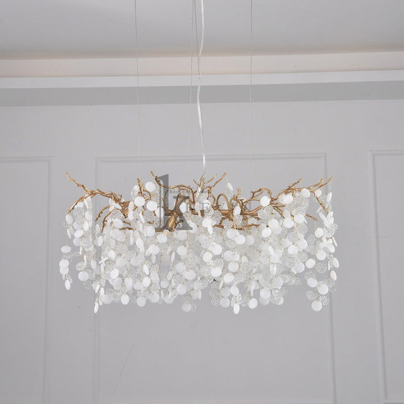 Leina American Creative Modern Branch Linear Chandelier Branch Chandelier Kevin Studio Inc   