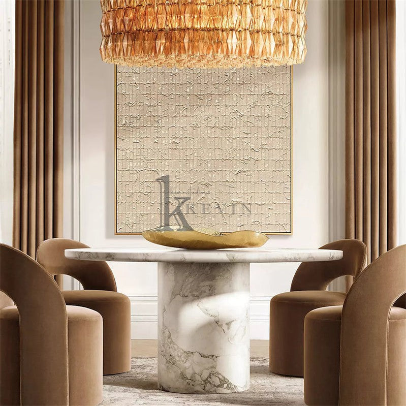 Caelin Modern Round Glass Chandelier 62'' chandelier Kevin Studio Inc   